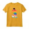 HapTiger Mickey Mouse Pride Inclusive Pose Rainbow Icon Fill Maglietta - Official LGBTQ+ Pride Merchandise for Boys, Girls, Men, Women & Family