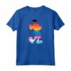 HapTiger Mickey Mouse Pride Inclusive Pose Rainbow Icon Fill Maglietta - Official LGBTQ+ Pride Merchandise for Boys, Girls, Men, Women & Family