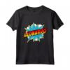 Bambino Ragazzi Leonardo Comic Book Superhero - Maglietta Nome Personalizzato - Regalo Compleanno o Natale