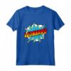 Bambino Ragazzi Leonardo Comic Book Superhero - Maglietta Nome Personalizzato - Regalo Compleanno o Natale