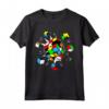 Esplodere Rubix Rubiks HapTiger Maglietta - T-shirt Cubo Rubik 3x3 per Eventi e Costumi - Solve the Puzzle in Style