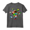 Esplodere Rubix Rubiks HapTiger Maglietta - T-shirt Cubo Rubik 3x3 per Eventi e Costumi - Solve the Puzzle in Style