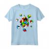 Esplodere Rubix Rubiks HapTiger Maglietta - T-shirt Cubo Rubik 3x3 per Eventi e Costumi - Solve the Puzzle in Style