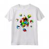 Esplodere Rubix Rubiks HapTiger Maglietta - T-shirt Cubo Rubik 3x3 per Eventi e Costumi - Solve the Puzzle in Style