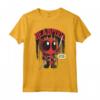 HapTiger Deadpool Cartoon Look What I Have Maglietta - Officially Licensed Apparel for Deadpool Fans