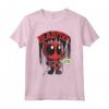 HapTiger Deadpool Cartoon Look What I Have Maglietta - Officially Licensed Apparel for Deadpool Fans