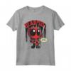 HapTiger Deadpool Cartoon Look What I Have Maglietta - Officially Licensed Apparel for Deadpool Fans