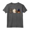 Halloween Boo T-Shirt Donna Divertente Fantasma Zucca Ragno Maglietta - Ideale per Costume Halloween Bambini e Donne