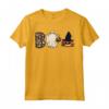 Halloween Boo T-Shirt Donna Divertente Fantasma Zucca Ragno Maglietta - Ideale per Costume Halloween Bambini e Donne