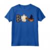 Halloween Boo T-Shirt Donna Divertente Fantasma Zucca Ragno Maglietta - Ideale per Costume Halloween Bambini e Donne