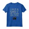 Official HapTiger Hocus Pocus I Put A Spell On You Halloween Maglietta - Unique Movie Tee Shirt for Adults and Kids