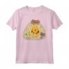 HapTiger Winnie the Pooh Don't Feed the Bear Maglietta - Official Pooh Bear Shirt for Women, Men, Boys, and Girls - Cute Tee Shirt