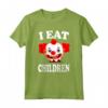 I Eat Kids Funny Evil HapTiger Maglietta - Leggera e Taglio Classico - Ideale come Regalo Unico