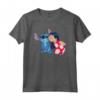 HapTiger Lilo and Stitch Funny Kisses Maglietta - Official Disney Graphic Tee - Ohana Means Family
