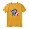 HapTiger Lilo and Stitch Funny Kisses Maglietta - Official Disney Graphic Tee - Ohana Means Family