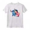 HapTiger Lilo and Stitch Funny Kisses Maglietta - Official Disney Graphic Tee - Ohana Means Family