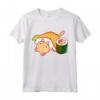 Kawaii Sushi Neko Cat Gatto - Anime and Manga Fans Maglietta - Leggera e Taglio Classico