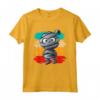 Retrò Mummia per Bambini - Maglietta Halloween Leggera e Divertente per Bambini - Ideale per la Festa di Halloween