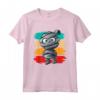 Retrò Mummia per Bambini - Maglietta Halloween Leggera e Divertente per Bambini - Ideale per la Festa di Halloween