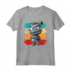 Retrò Mummia per Bambini - Maglietta Halloween Leggera e Divertente per Bambini - Ideale per la Festa di Halloween