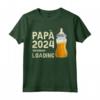 Il Futuro Papà - Papà 2024 Loading... Maglietta per Uomini in Attesa di Diventare Padri - Ideale come Regalo