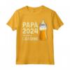 Il Futuro Papà - Papà 2024 Loading... Maglietta per Uomini in Attesa di Diventare Padri - Ideale come Regalo
