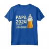 Il Futuro Papà - Papà 2024 Loading... Maglietta per Uomini in Attesa di Diventare Padri - Ideale come Regalo