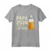 Il Futuro Papà - Papà 2024 Loading... Maglietta per Uomini in Attesa di Diventare Padri - Ideale come Regalo