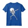 Dabbing Scheletro T-Shirt Bambini - Costume di Halloween - Abbigliamento per Festa di Famiglia - Regalo di Compleanno