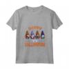 Donna Gnomi di Halloween - Buon Halloween Maglietta con Collo a V - Happy Halloween - T-shirt Divertente per la Famiglia