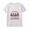 Donna Gnomi di Halloween - Buon Halloween Maglietta con Collo a V - Happy Halloween - T-shirt Divertente per la Famiglia