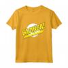 La Teoria del Big Bang Logo Bazinga Maglietta - T-shirt Ufficiale della Serie TV - Ideale per Appassionati e Fan della Cultura Pop