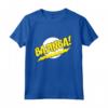 La Teoria del Big Bang Logo Bazinga Maglietta - T-shirt Ufficiale della Serie TV - Ideale per Appassionati e Fan della Cultura Pop