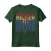 HapTiger Captain Higher Faster Fill Maglietta - Officially Licensed Apparel for Fans - 18MARF00340A-001 Included