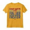 HapTiger Captain Higher Faster Fill Maglietta - Officially Licensed Apparel for Fans - 18MARF00340A-001 Included