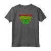 HapTiger: Mutant Mayhem Slime Retro Logo Maglietta - Official Nickelodeon Superhero Apparel for Men, Women, Boys, and Girls - Cowabunga! - 23NDMM00011A-001