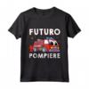 Bambino Pompiere Maglietta - Camion Pompieri Regalo per Ragazzi - Divertente Maglietta a tema Pompieri