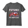 Bambino Pompiere Maglietta - Camion Pompieri Regalo per Ragazzi - Divertente Maglietta a tema Pompieri