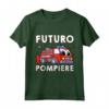 Bambino Pompiere Maglietta - Camion Pompieri Regalo per Ragazzi - Divertente Maglietta a tema Pompieri