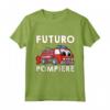 Bambino Pompiere Maglietta - Camion Pompieri Regalo per Ragazzi - Divertente Maglietta a tema Pompieri