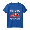 Bambino Pompiere Maglietta - Camion Pompieri Regalo per Ragazzi - Divertente Maglietta a tema Pompieri