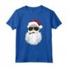 Merry Kushmas Funny Santa Smoking Weed Christmas Maglietta - Unique 420 Xmas Gift for Marijuana Fans