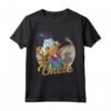 HapTiger DuckTales Scrooge McDuck World's Best Uncle Maglietta - Official Apparel for the Best Uncle - Great Gift Idea