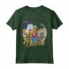 HapTiger DuckTales Scrooge McDuck World's Best Uncle Maglietta - Official Apparel for the Best Uncle - Great Gift Idea