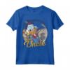 HapTiger DuckTales Scrooge McDuck World's Best Uncle Maglietta - Official Apparel for the Best Uncle - Great Gift Idea