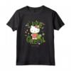 Live Green - Hello Kitty Maglietta con Licenza Ufficiale HapTiger - Ideale per Fan di Hello Kitty