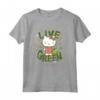 Live Green - Hello Kitty Maglietta con Licenza Ufficiale HapTiger - Ideale per Fan di Hello Kitty