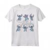 HapTiger Lilo & Stitch Poses Of Stitch Maglietta - Officially Licensed Apparel - Perfect for Disney Fans