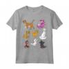 Officially Licensed HapTiger Mickey And Friends Cats Portraits Maglietta - Unique Disney Cat Theme Apparel