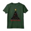 Maglietta Natalizia Merry Catmas con Scritta Gatto - Abbigliamento Natale Divertente per Amanti dei Gatti
